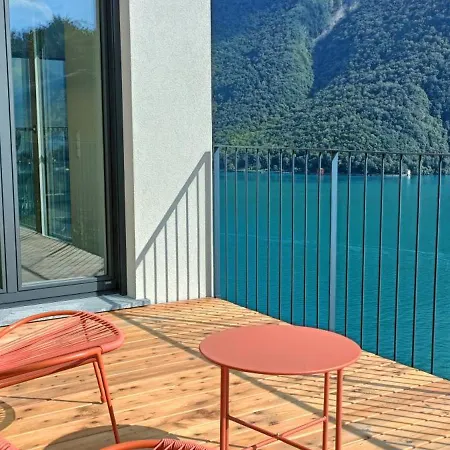 Vista Con Giardino Lugano
